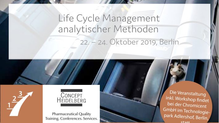 Life Cycle Management analytischer Methoden 2019 Life Cycle Management analytischer Methoden 2019